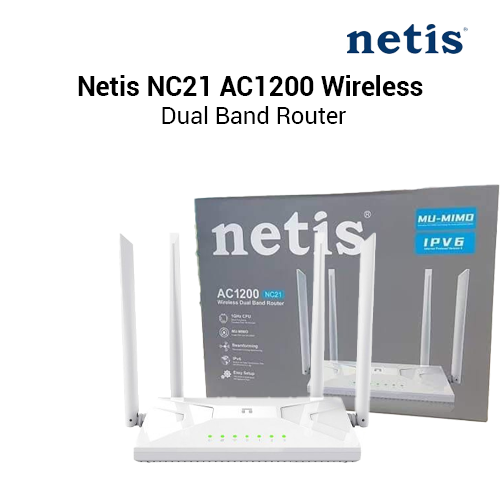 Netis AC1200 NC21 Wireless Dual Band Router – CISBB – Computer Internet ...