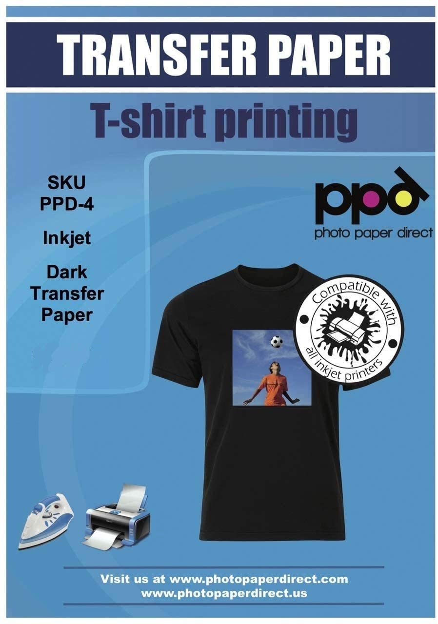 Ppd Iron On Dark T Shirt Transfer Paper Computer Internet Services Inc
