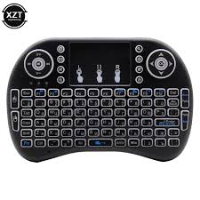 Mini Wireless Keyboard with Touchpad Mouse Combo Remote Control