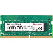 TRANSCEND 4GB JM DDR4 3200MHz SO-DIMM 1Rx8 512Mx8
